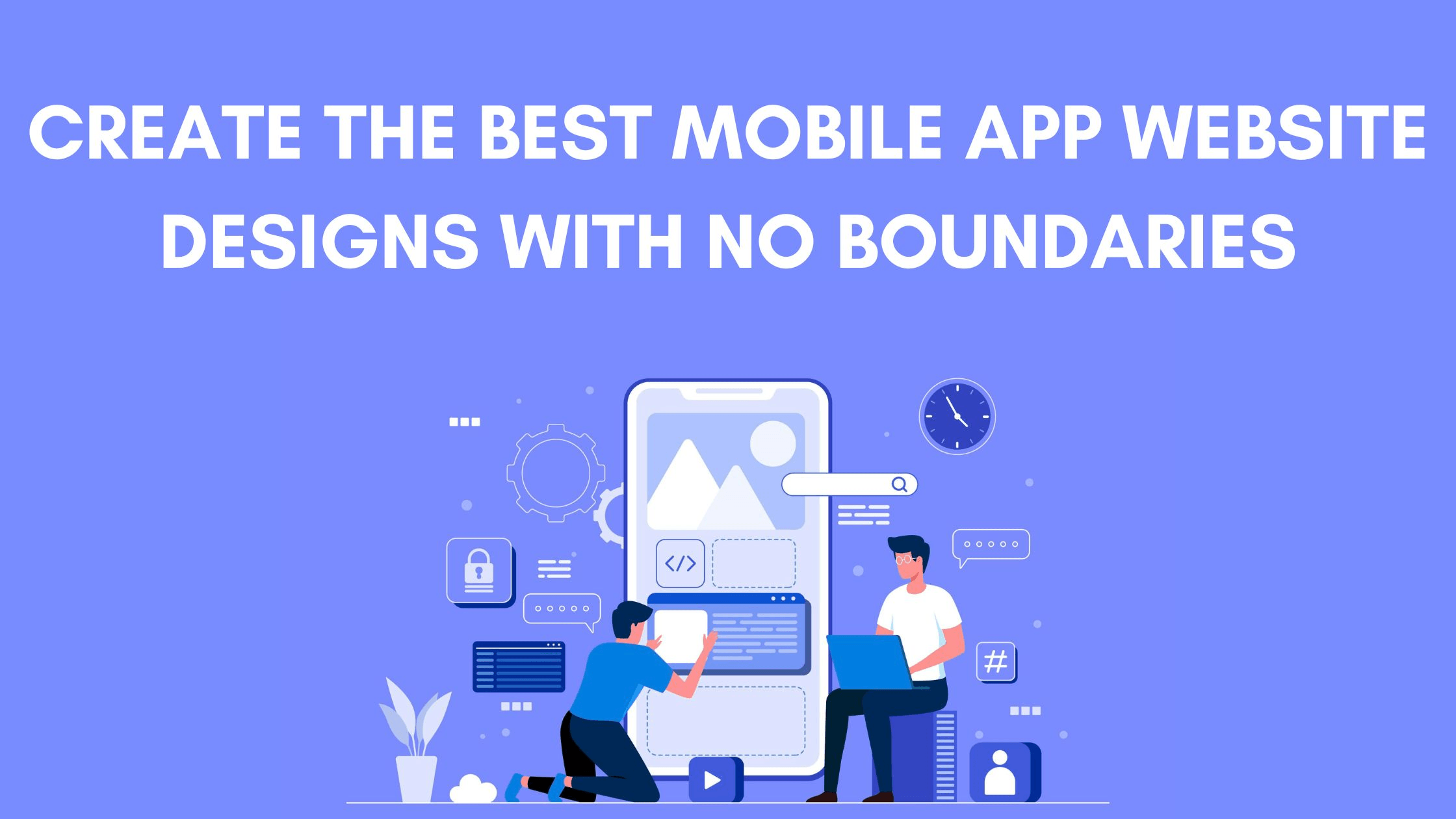 mobile app website mobile app website